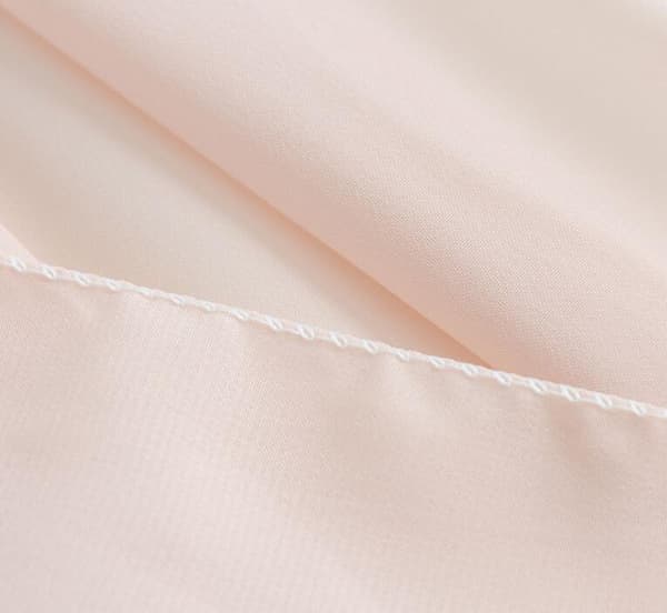 120*28 Tommer Solid Farge Chiffon Bordløper Pink