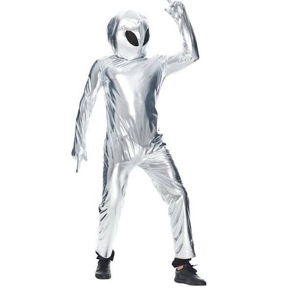 Männs Astronaut Rymdfarare Kostym Rymdfest M