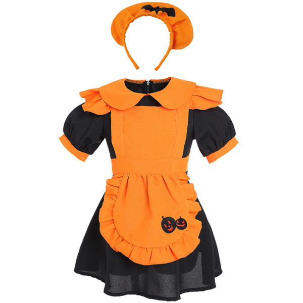 Halloween 2PC pumpa kostym för barn L