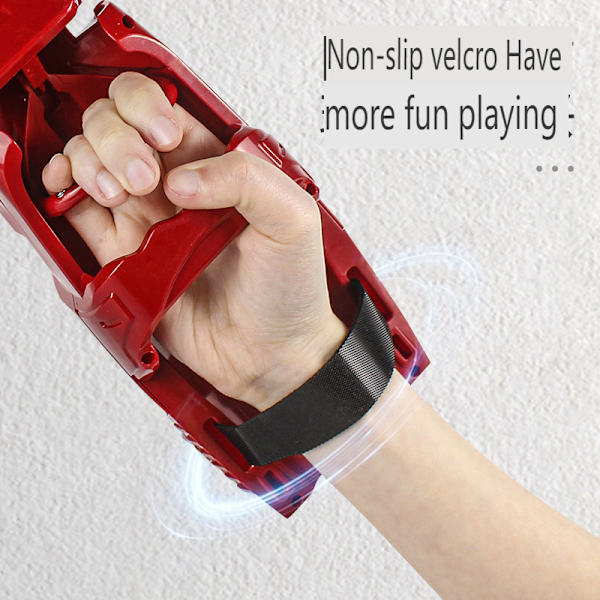Elektrisk Iron Man Arm Launcher Blaster Leksaker Upgrade Edition