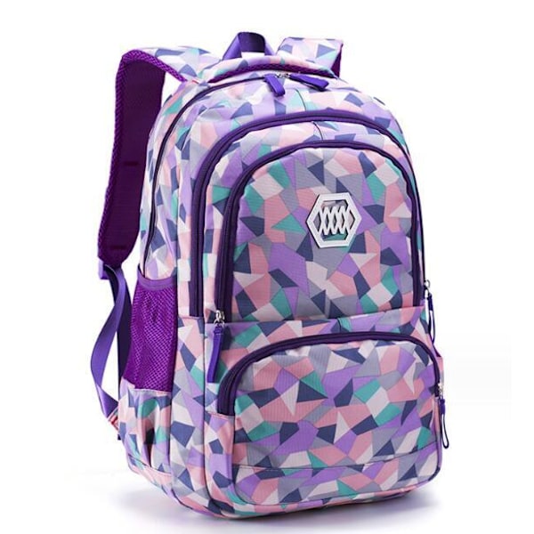 Multifunktionell axelväska för flickor Purple L