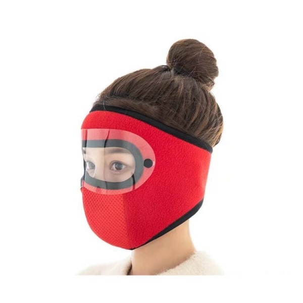 All Inclusive Ear Mask Outdoor Riding Warm Mask red