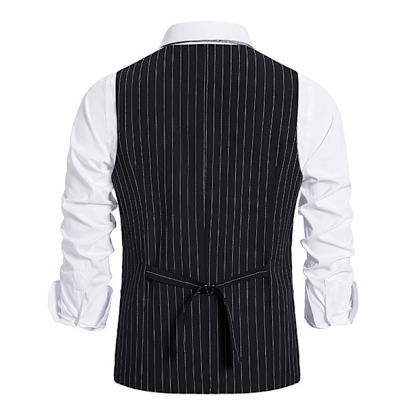 Herrevest Slim Fit Vest for Business Black L