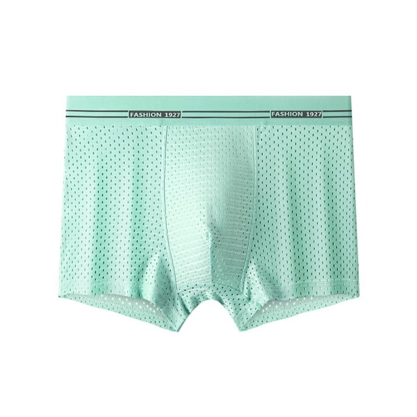 Herr Ice Silk Boxer Mesh Brief Andas Kyl Underkläder Green M