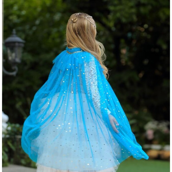 Princess Cape med gratis tillbehör Blue L