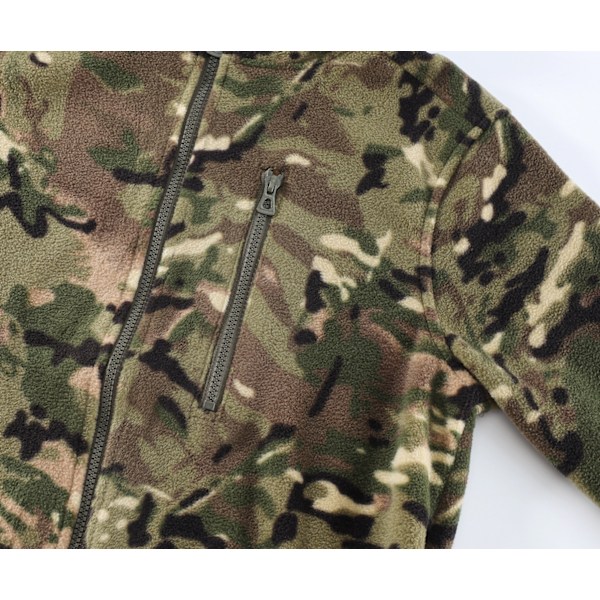 Herrar Full-Zip Fleecejacka Green M