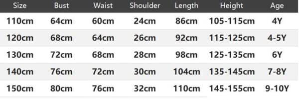Lang sort saree til børn med skærf - levering 130CM