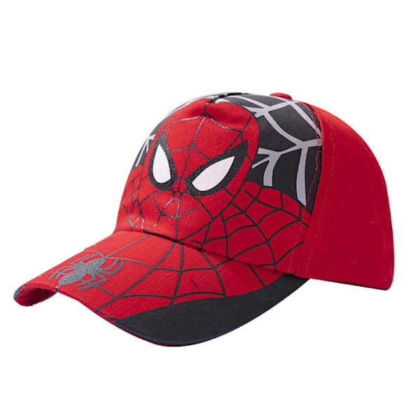 Spiderman Baseballcaps for Gutter med Justerbar Stropp Red 2