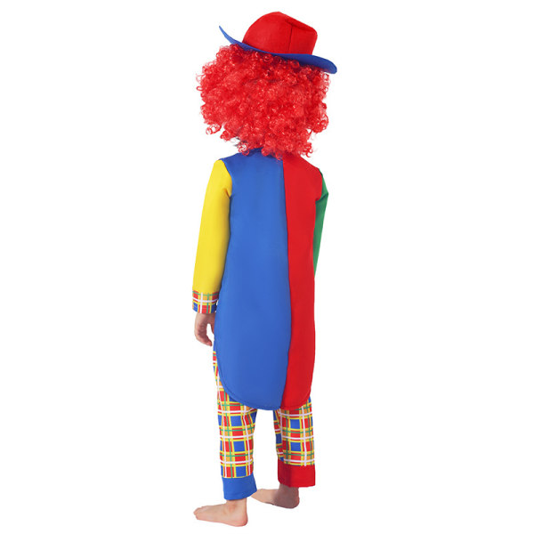 5 stk Halloween Børne Clown Kostume XL