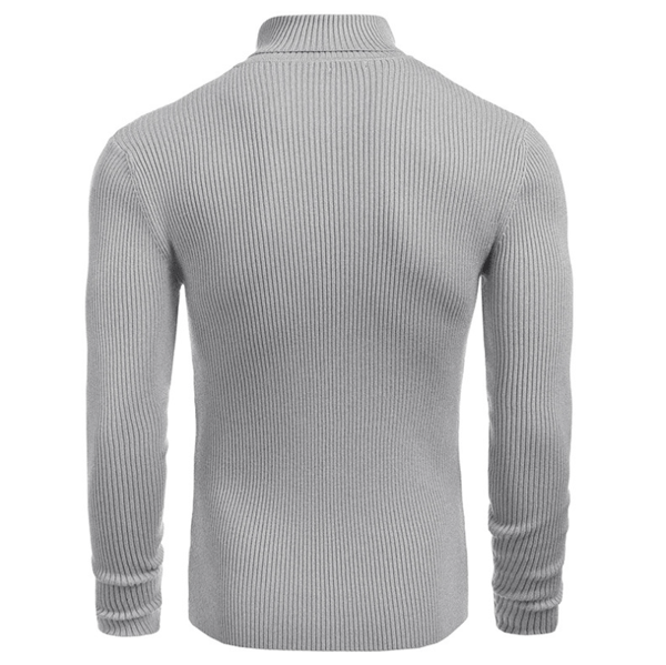 Hettegenser for menn med lang erme Gray L