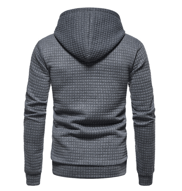 Mode huvtröja för män Casual dark grey S