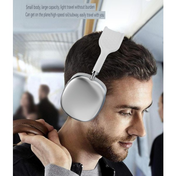 Trådlösa hörlurar - Uppladdningsbara Over Ear Trådlösa Bluetooth hörlurar White