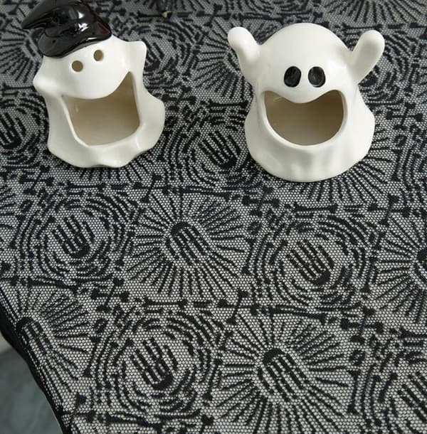 Halloween Sort Sort Bordduge Hand 152*214