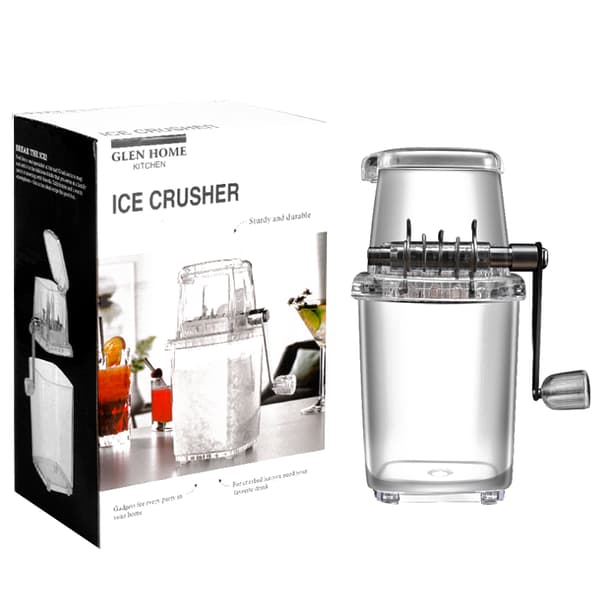 Manuell Rotary Ice Crusher Cocktails Slush Machine