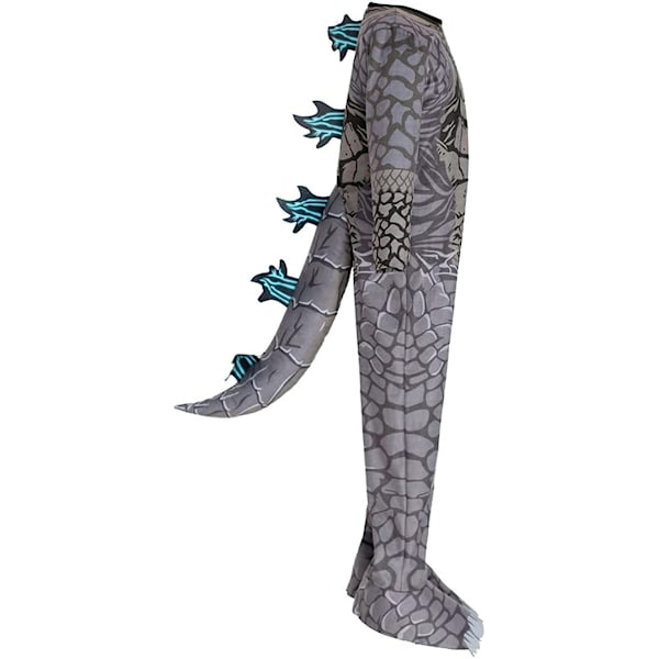 Dinosaurie Kostym Barn Monster Cosplay Jumpsuit Svans XL