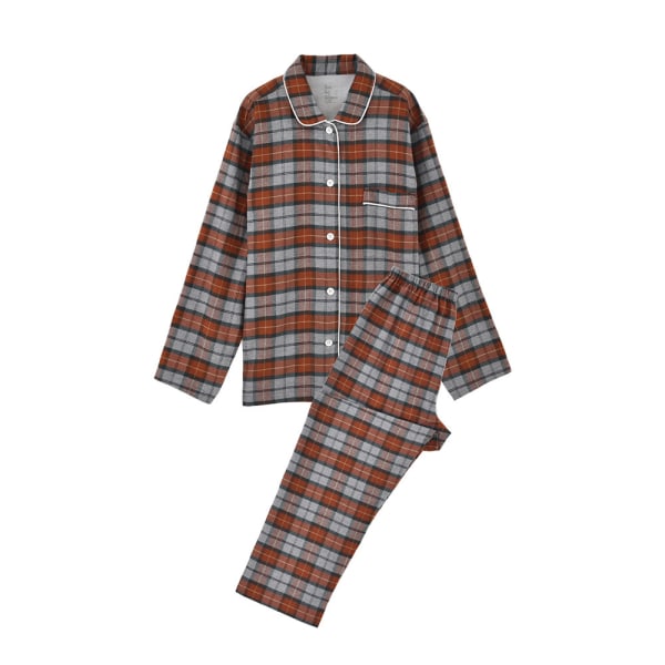 Pyjamas i flanell, set , 100 % bomull women-red M