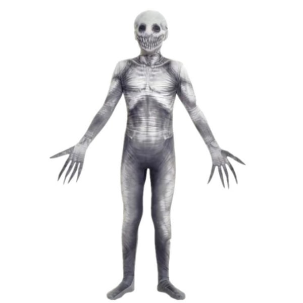 SkeletonCostume Jumpsuit Cosplay Halloween Bodysuit 170