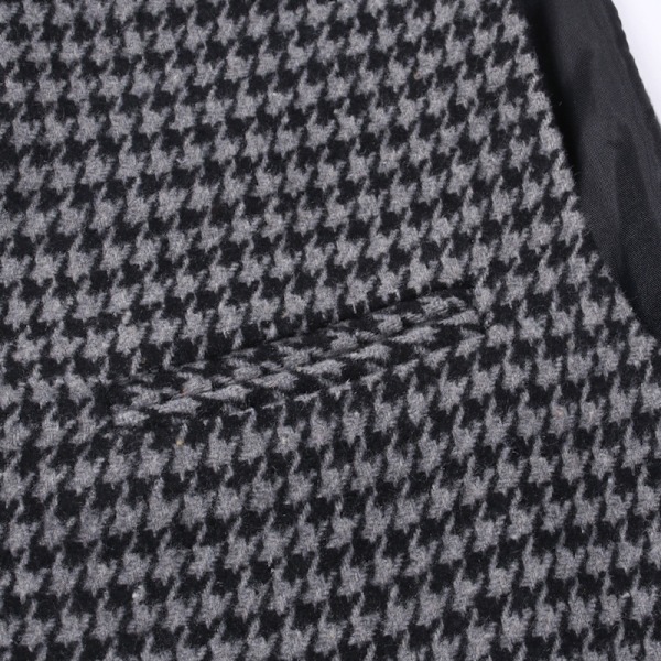 Kostymväst för män Business Rutig Formell Klänning Väst Slim Fit Västar grey L