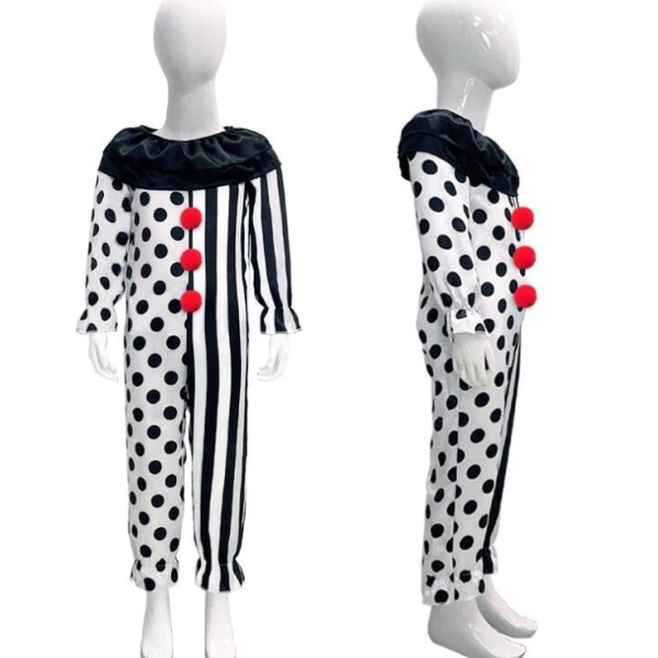 Halloween barn Jumpsuit Clown Cosplay kostym set Style3 150