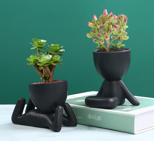 Mini Dekorative Potter for Planter Style 1