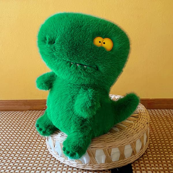 Plush Triceratops Dinosaur Søt Kosedyrleke