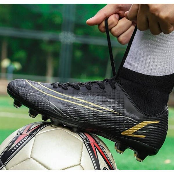 Fotballsko for barn, gutter og jenter black 38