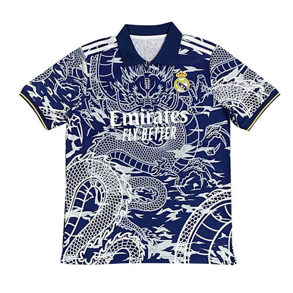 Real Madrid Fotballdrakt Fotballuniform Blue L