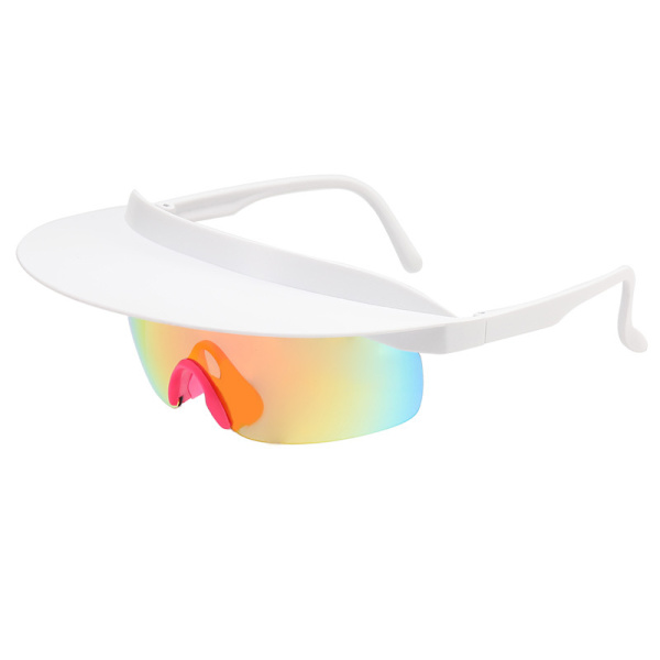UV-skydd Cykelsolglasögon med hattkant Style 8