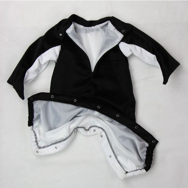 Baby Halloween Cosplay Tegneserieklær Dyrejakke Pels Body Penguin 90cm