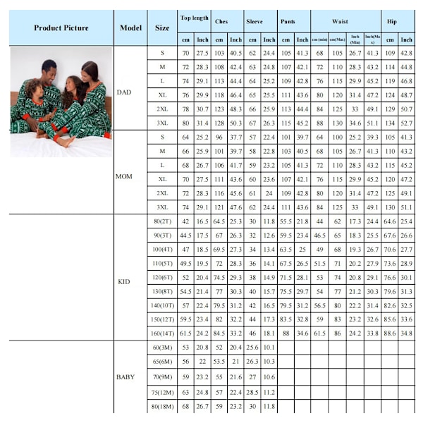 Joulupuku ja lumihiutale -kuvioiset pyjamaset Mom 2XL