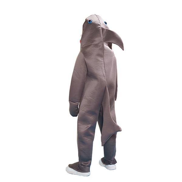 Barn Hoodie Cartoon Haj Jumpsuit Kläder För Halloween Jul Fest S