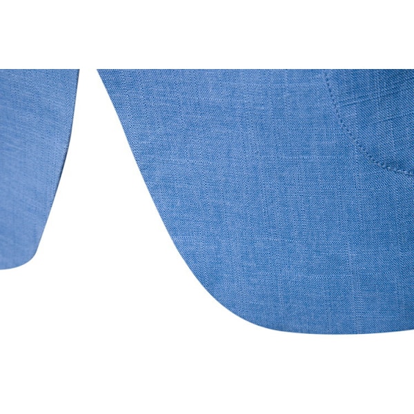 Miesten puku bisnes häät juhlatakki toimistobleiseri Blue XS
