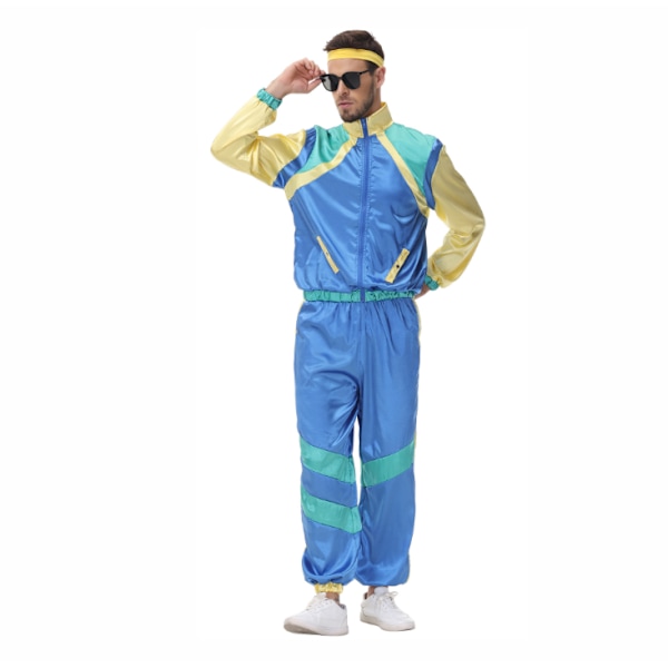 Hip Hop Kostymer Festklänning Kostym för halloween blue S