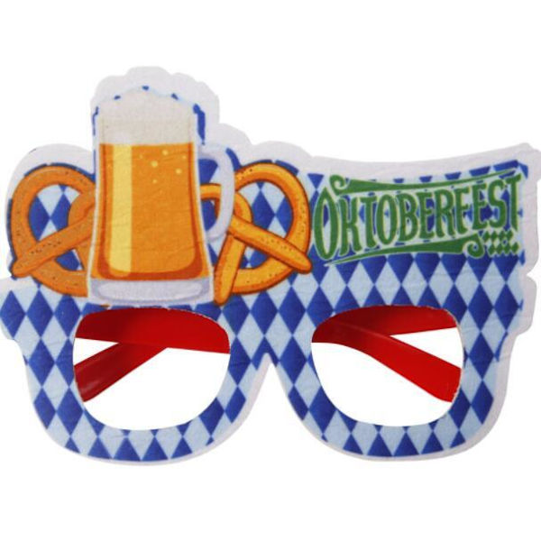 5 st München Oktoberfest Spök-glas Fotorekvisita Style 4