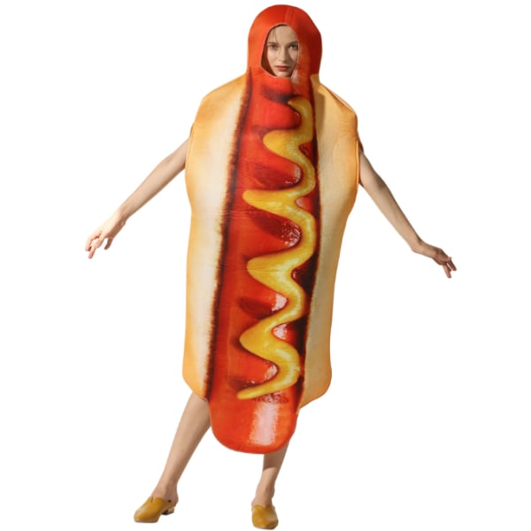 Hot Dog kostym för vuxna