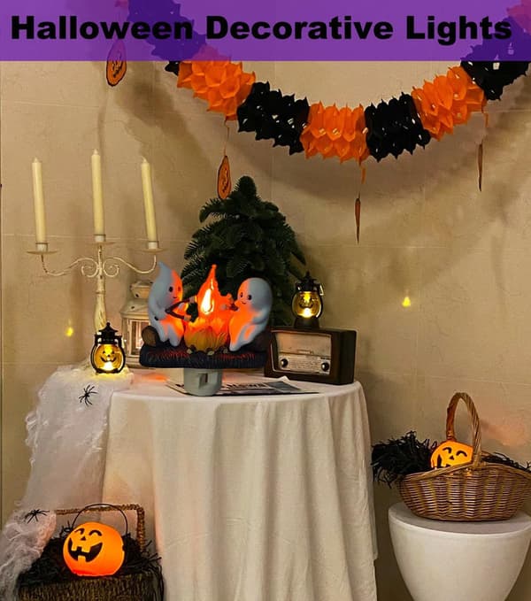 Haamu-leirinuotiotuli, Haamujen leirinuotiotuli Halloween-yövalo
