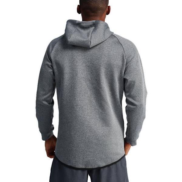Lättvikts Hoodie med Full Zip för Män - Solskydd för Utomhus Dark Grey M