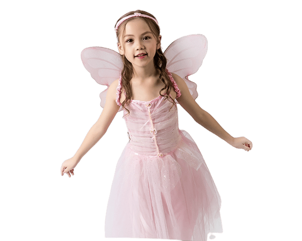 Blomsterfe-kostyme Prinsesse Klessett for Jenter M