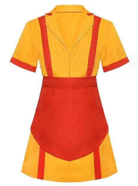 Breake Siter Gul Halloween Cosplay Kostym S