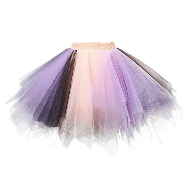 Tutu-kjol för flickor pink purple S