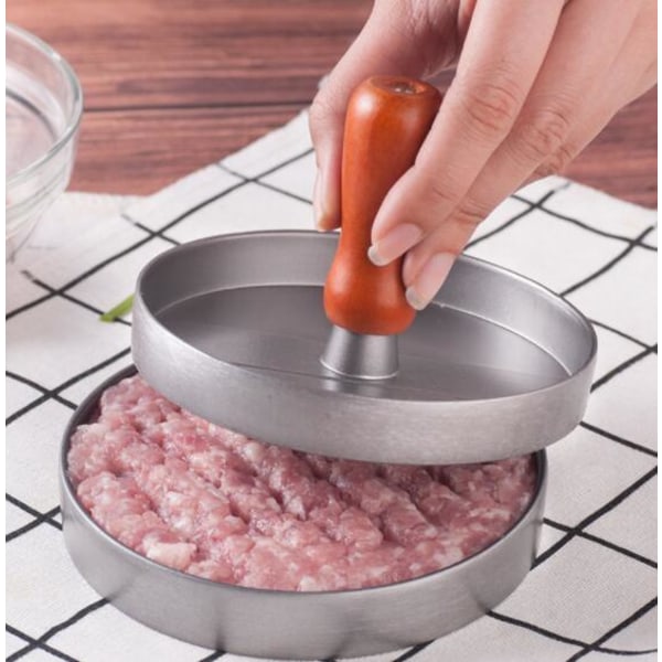 Non-Stick Hamburgerpress Rund Form Frosted