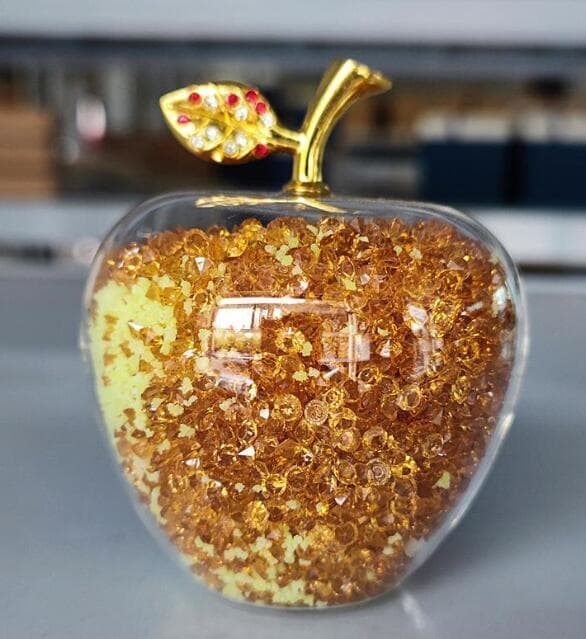 Juleaften Harpiksdiamant Æble Yellow
