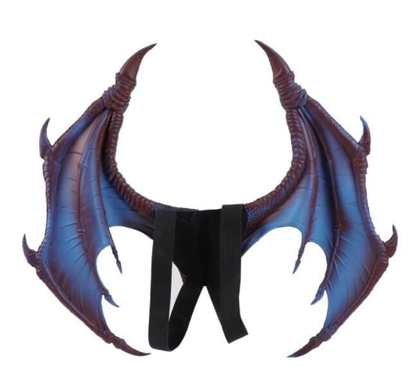 Halloween Barn Demon Drage Vinge Vinger Rekvisitter Blue