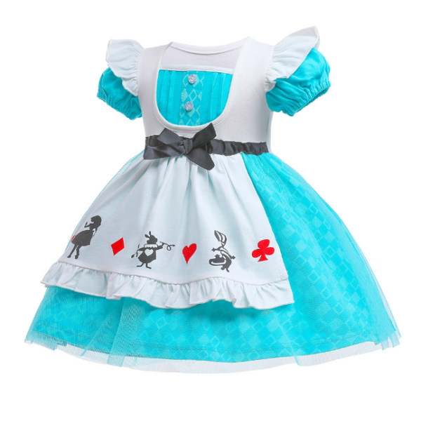 Princess Dress Up Kläder Halloween Kjol 130CM