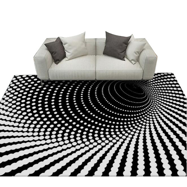 Geometrisk Kristallhög Matta Vardagsrum Style 2 160*230CM