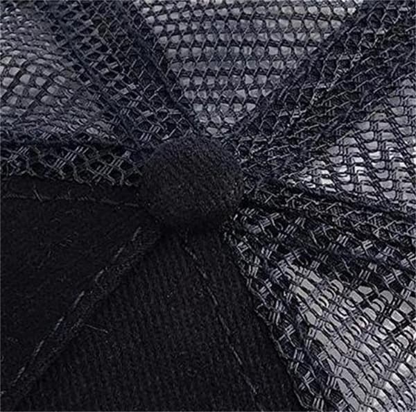 Trucker Hatt med broderad patch med mesh för djur Black Dog