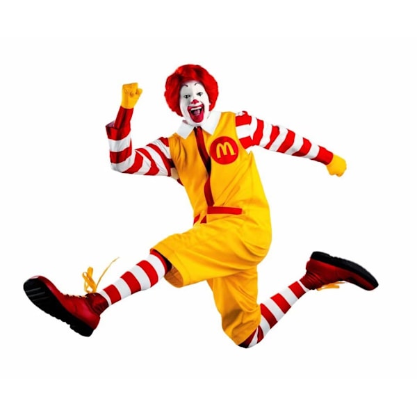 3-delars Clowndräkt Juldräkt Barn Cirkus Clowndräkt XL