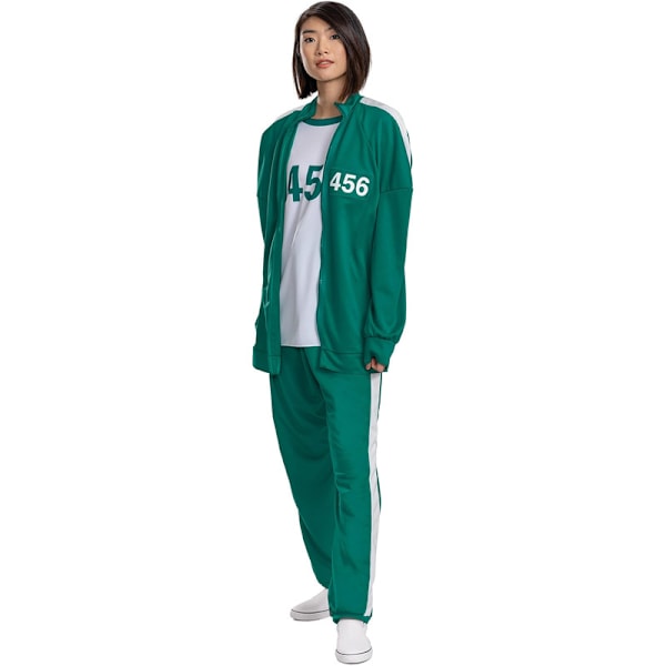 Vuxenbläckfiskspelet 456 Spelkostym No.456+Pants 4XL