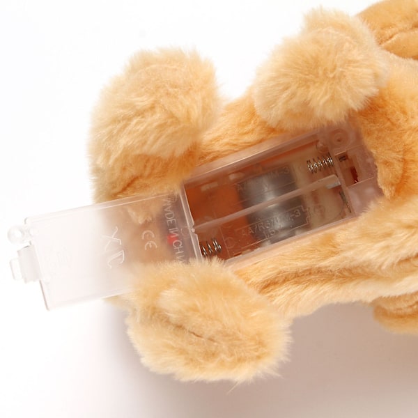 Barnpresent Simulation Plysch Elektrisk Valp Husdjur Leksak Hund Kan Gå Och Kalla Leksakshund yellow
