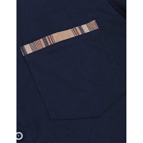 Herrar Dress Shirts Långärmad Dress Shirts Wine Red S
